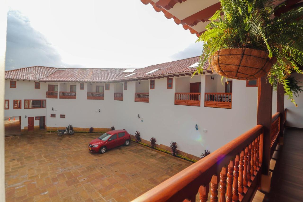 Hotel Las Palmas Villa de Leyva Exteriör bild