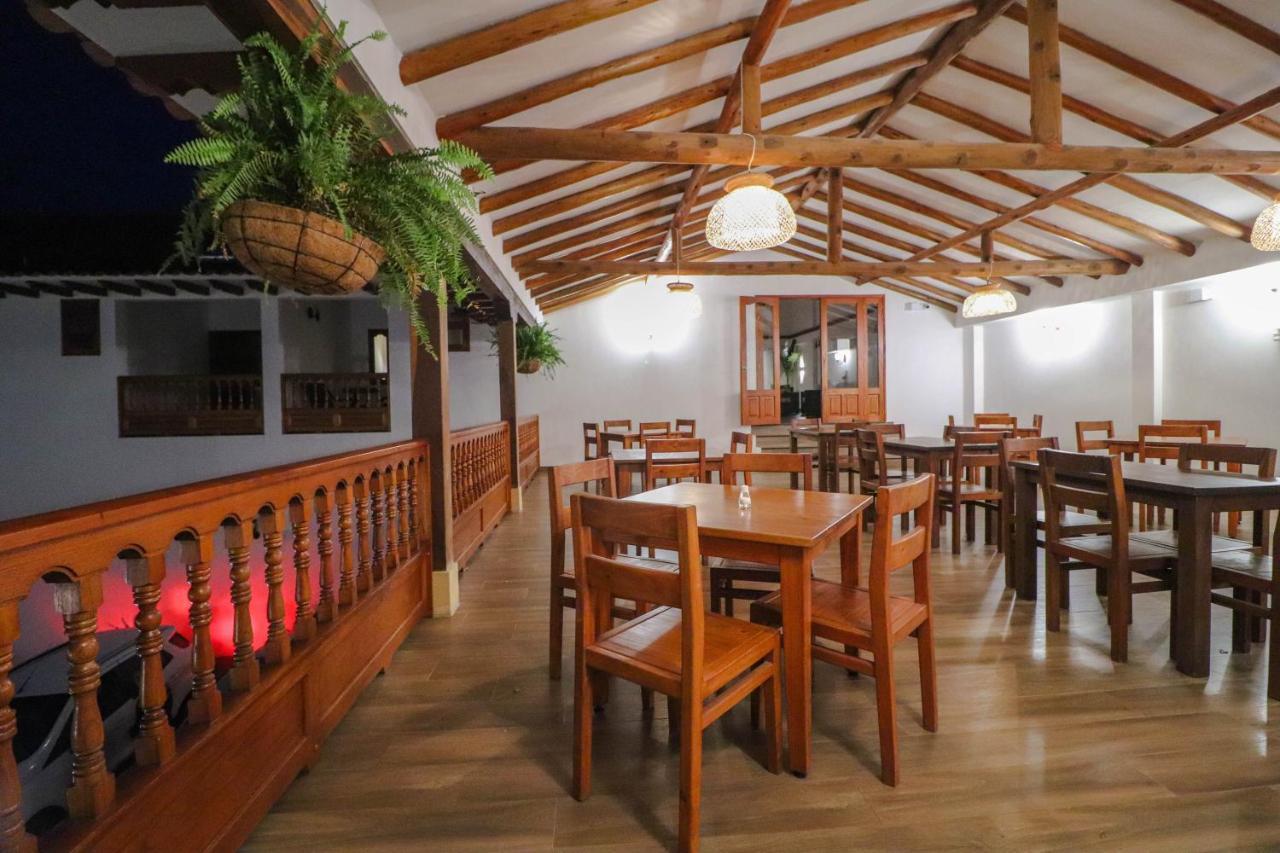 Hotel Las Palmas Villa de Leyva Exteriör bild