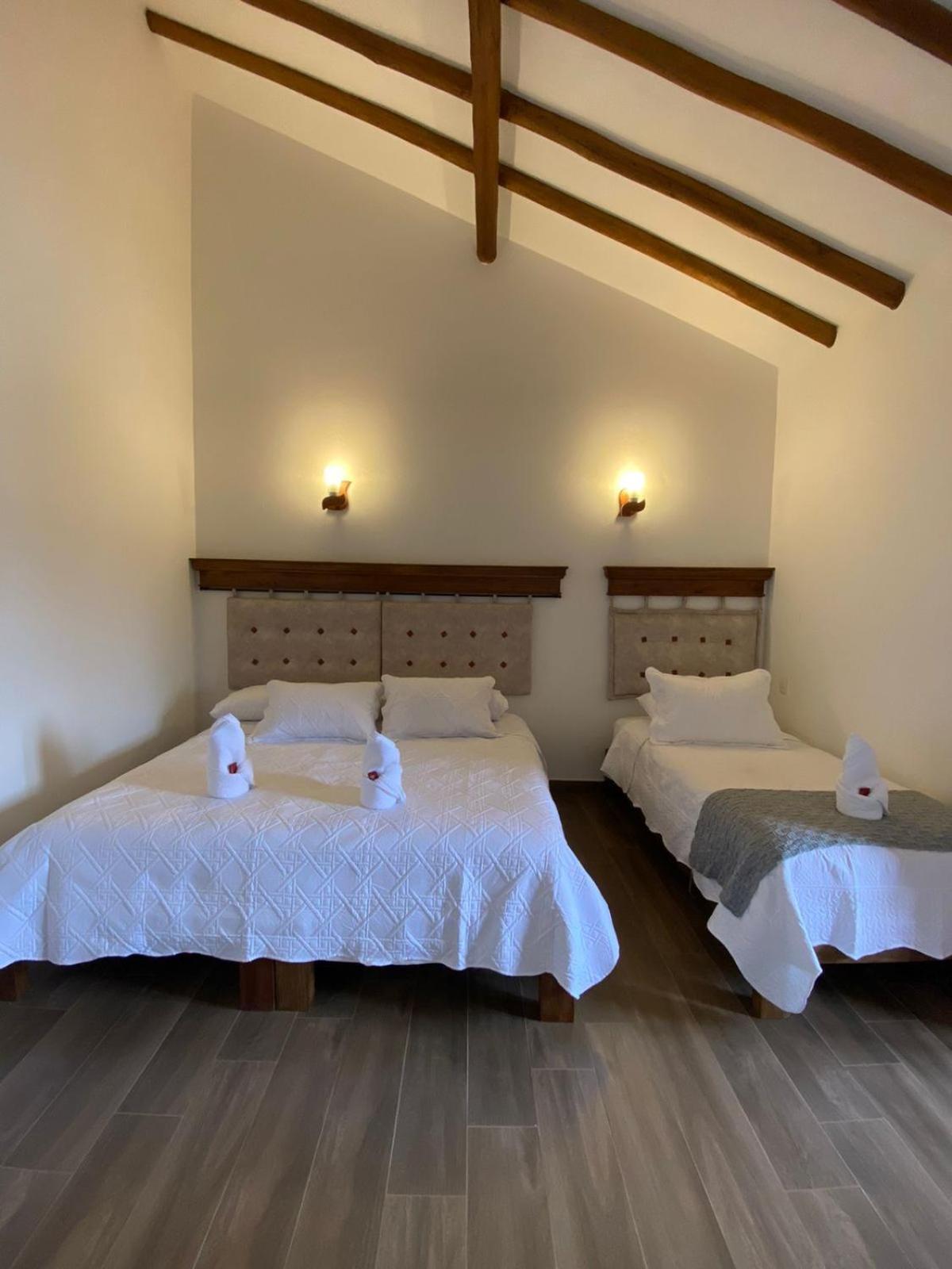 Hotel Las Palmas Villa de Leyva Exteriör bild