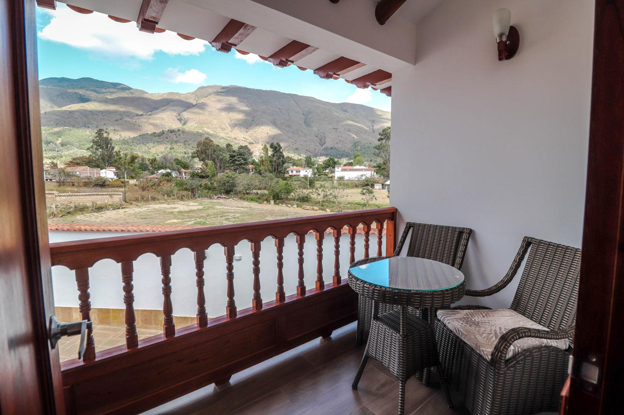 Hotel Las Palmas Villa de Leyva Exteriör bild