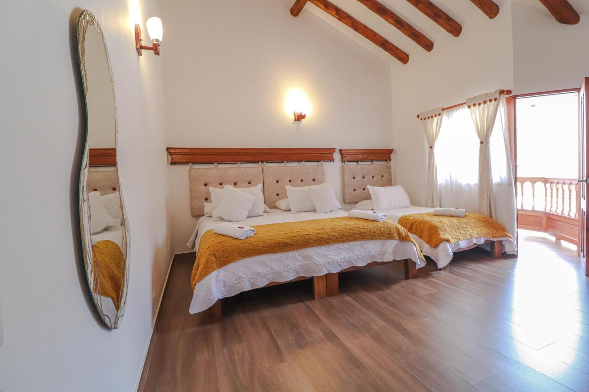 Hotel Las Palmas Villa de Leyva Exteriör bild