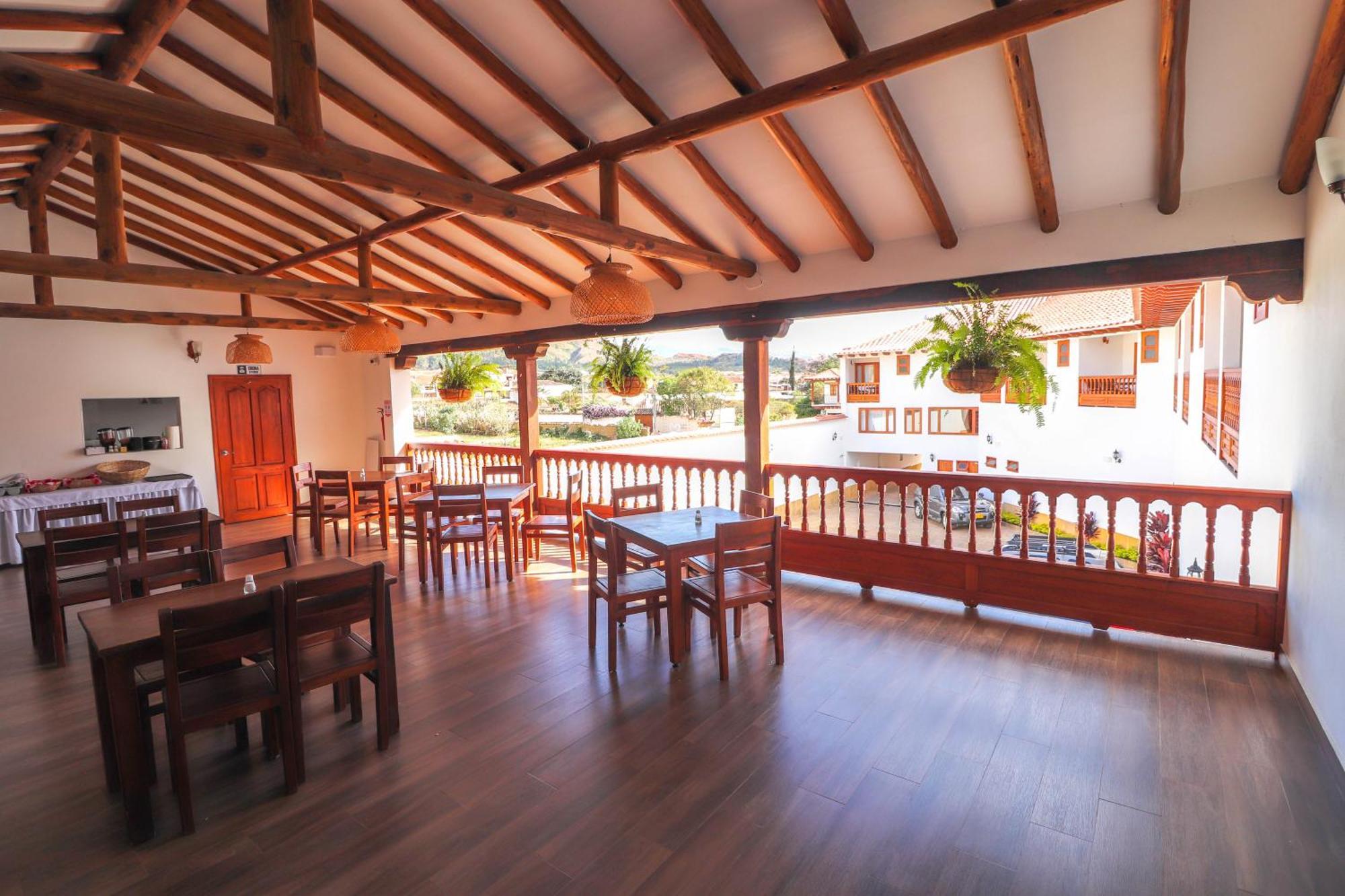 Hotel Las Palmas Villa de Leyva Exteriör bild