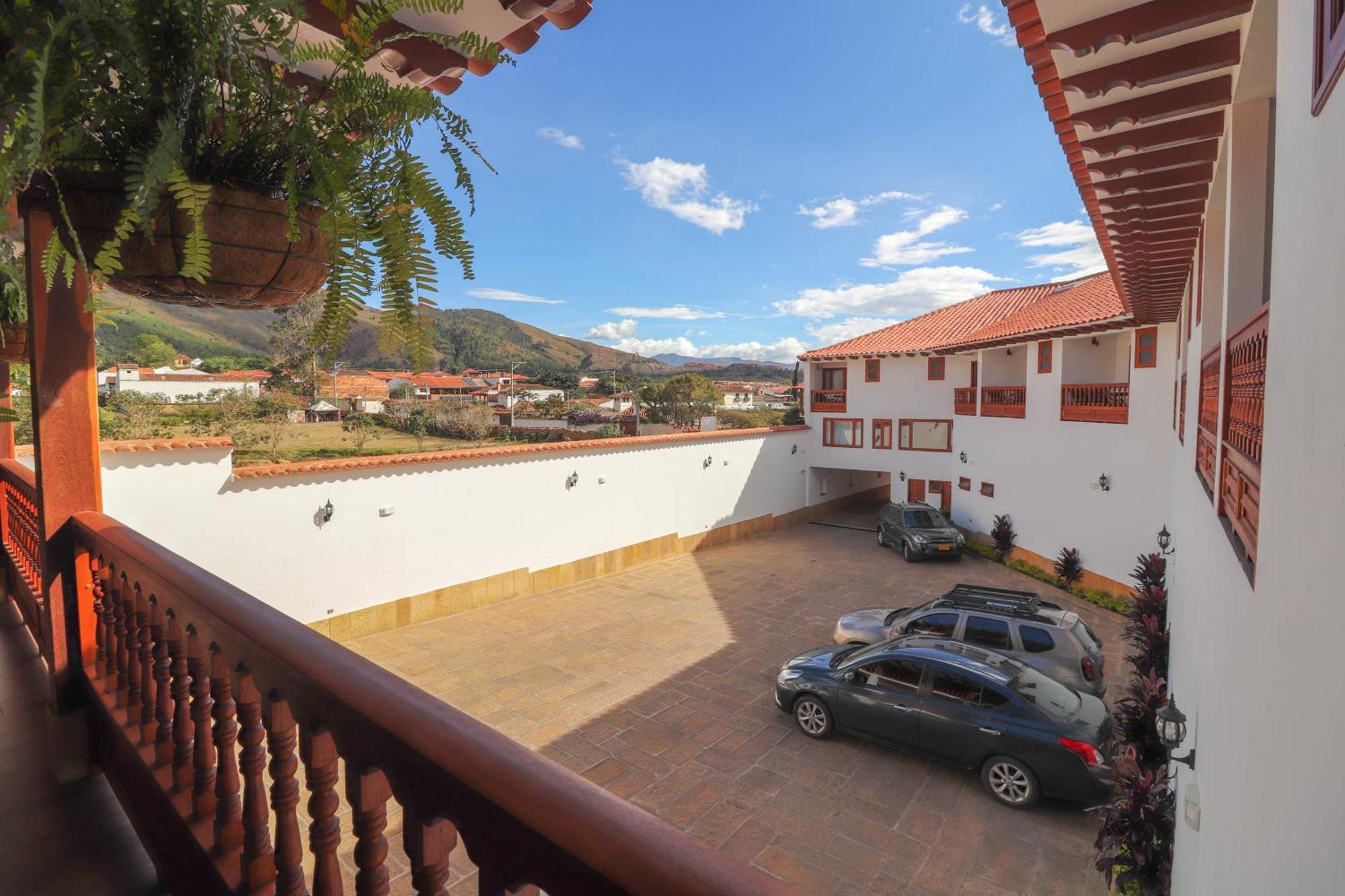 Hotel Las Palmas Villa de Leyva Exteriör bild