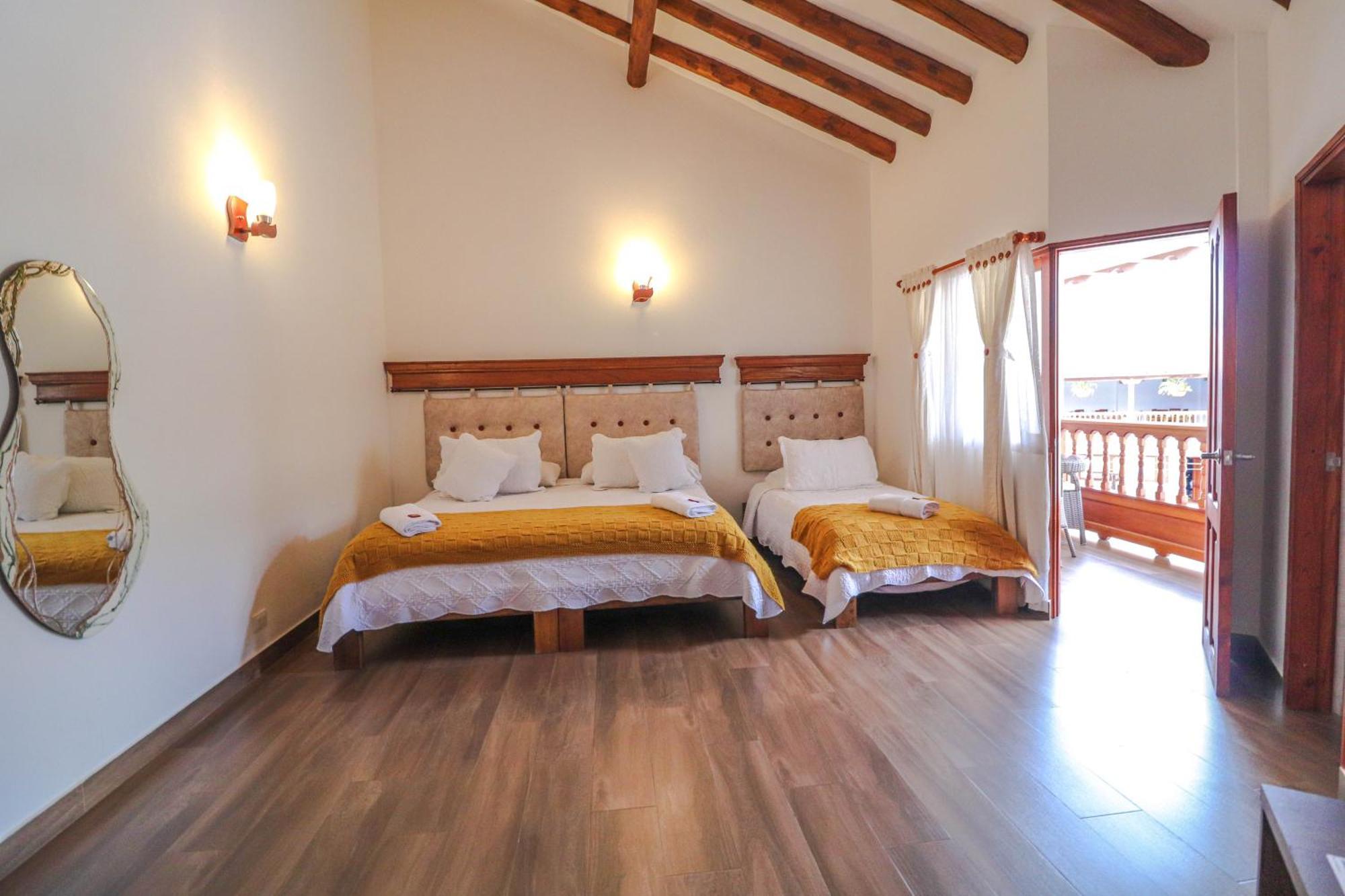 Hotel Las Palmas Villa de Leyva Exteriör bild