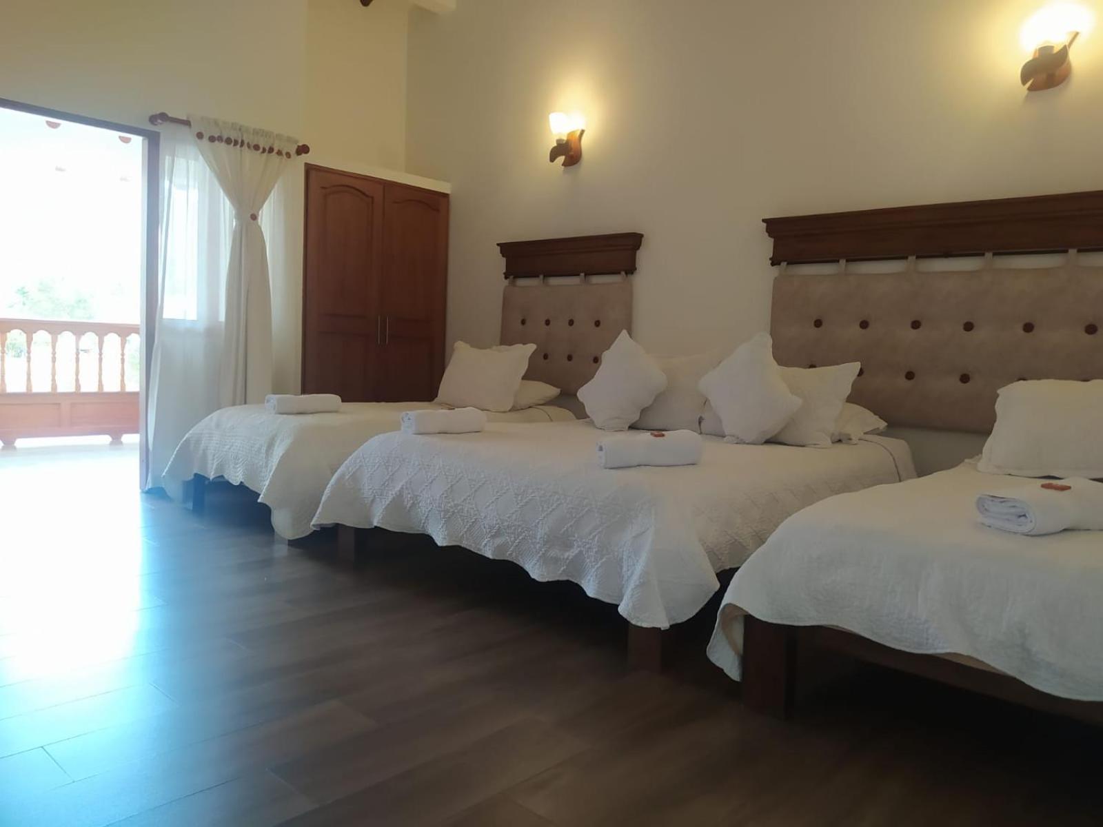 Hotel Las Palmas Villa de Leyva Exteriör bild