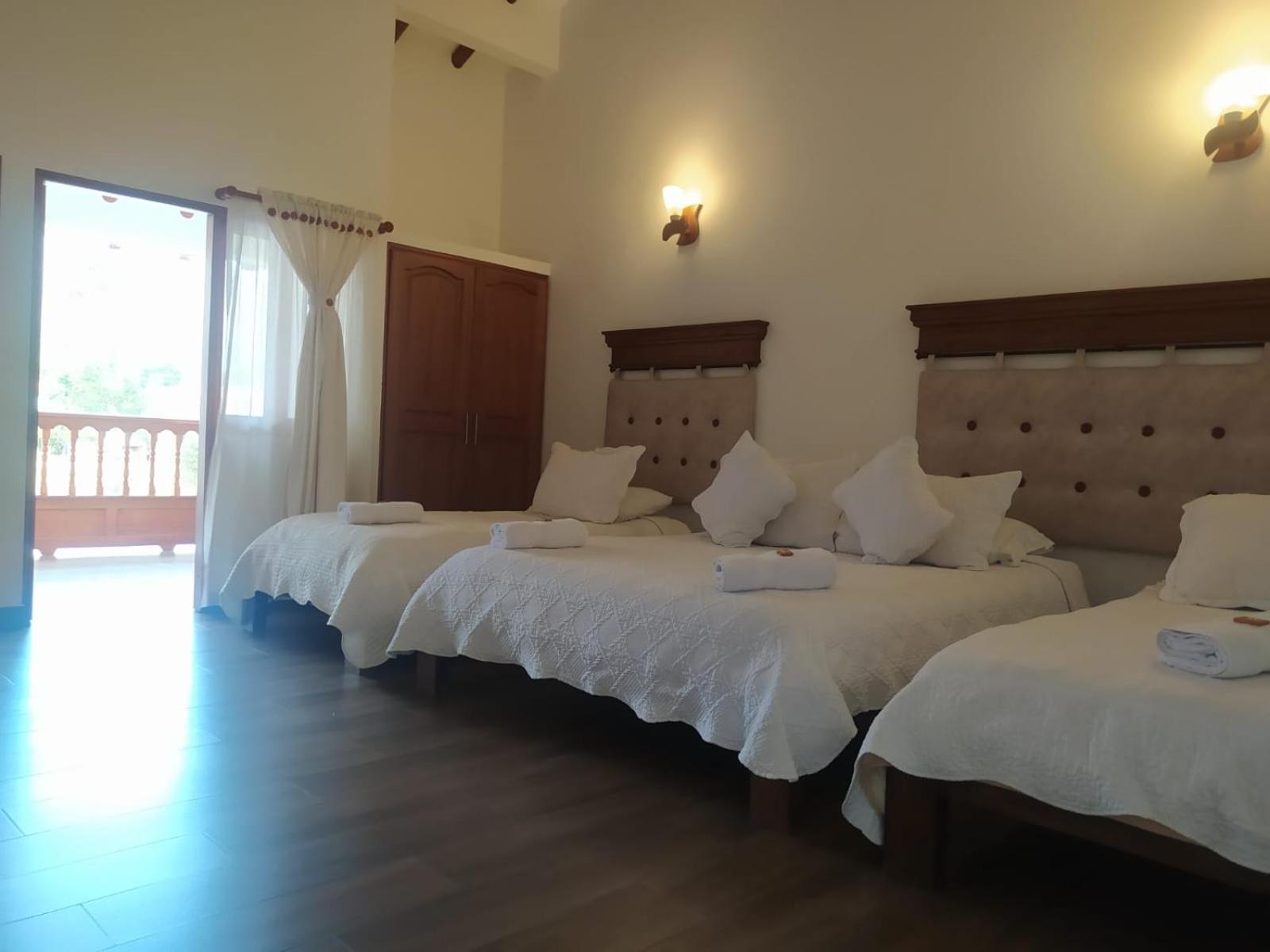 Hotel Las Palmas Villa de Leyva Exteriör bild
