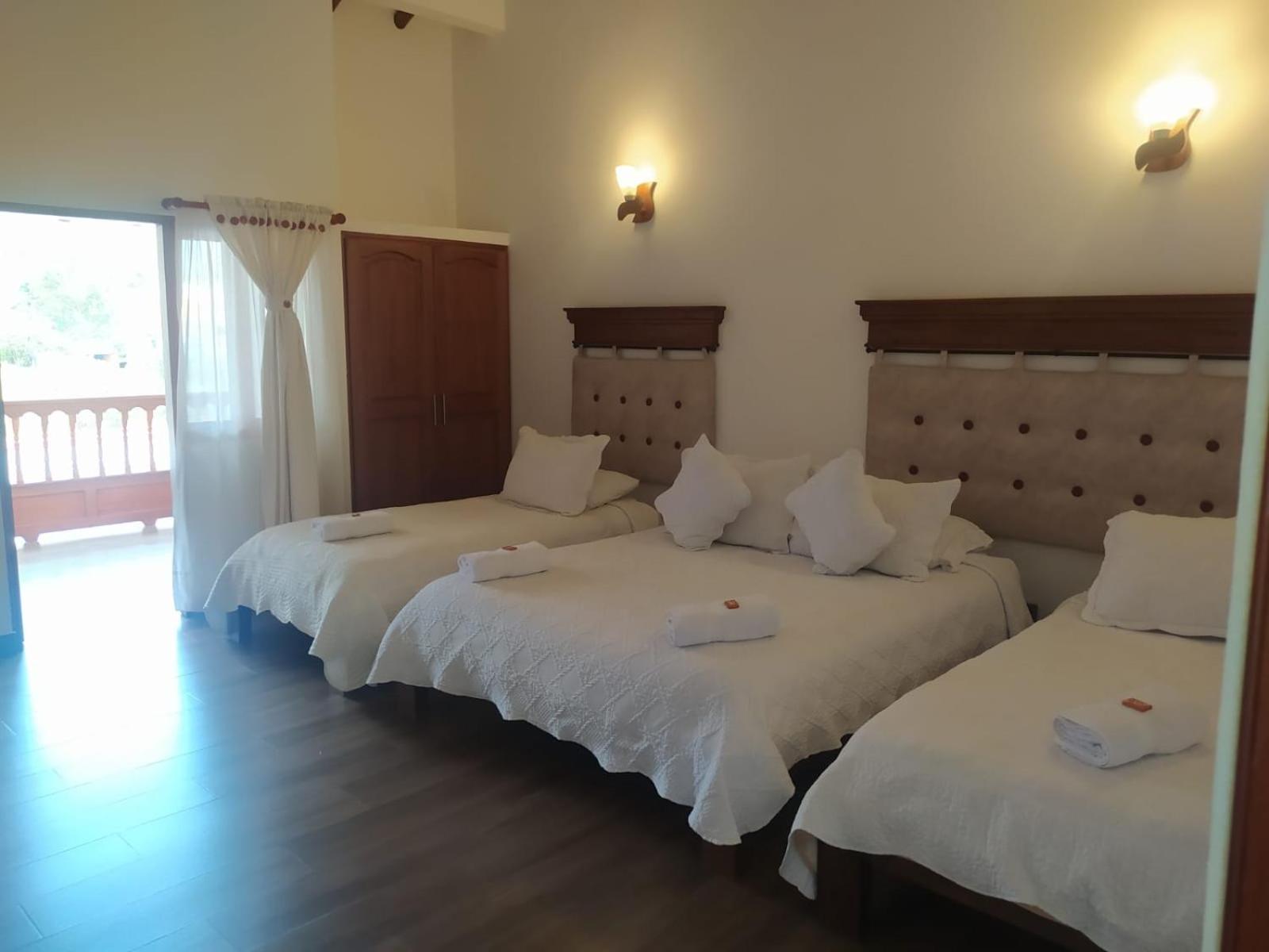 Hotel Las Palmas Villa de Leyva Exteriör bild