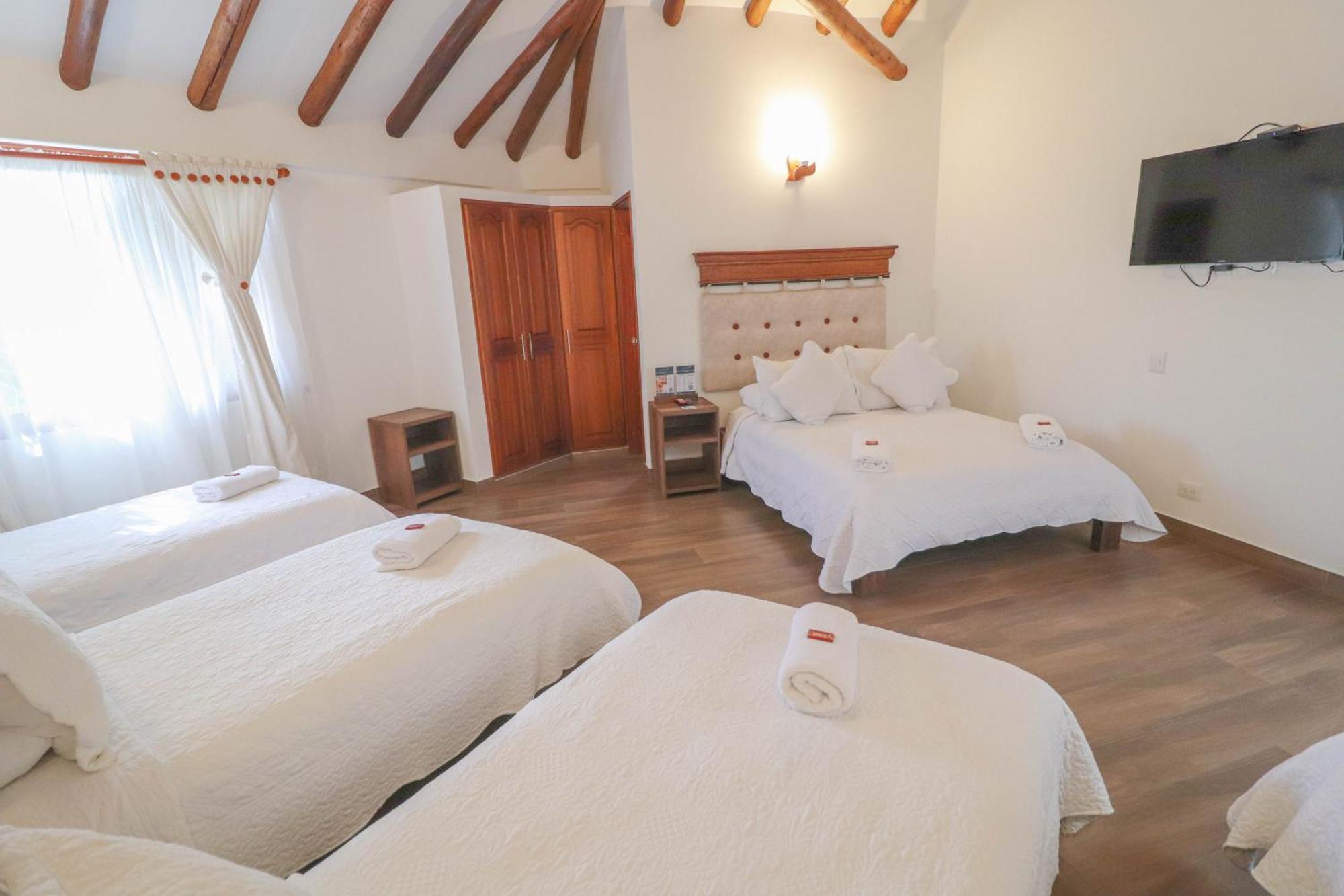 Hotel Las Palmas Villa de Leyva Exteriör bild